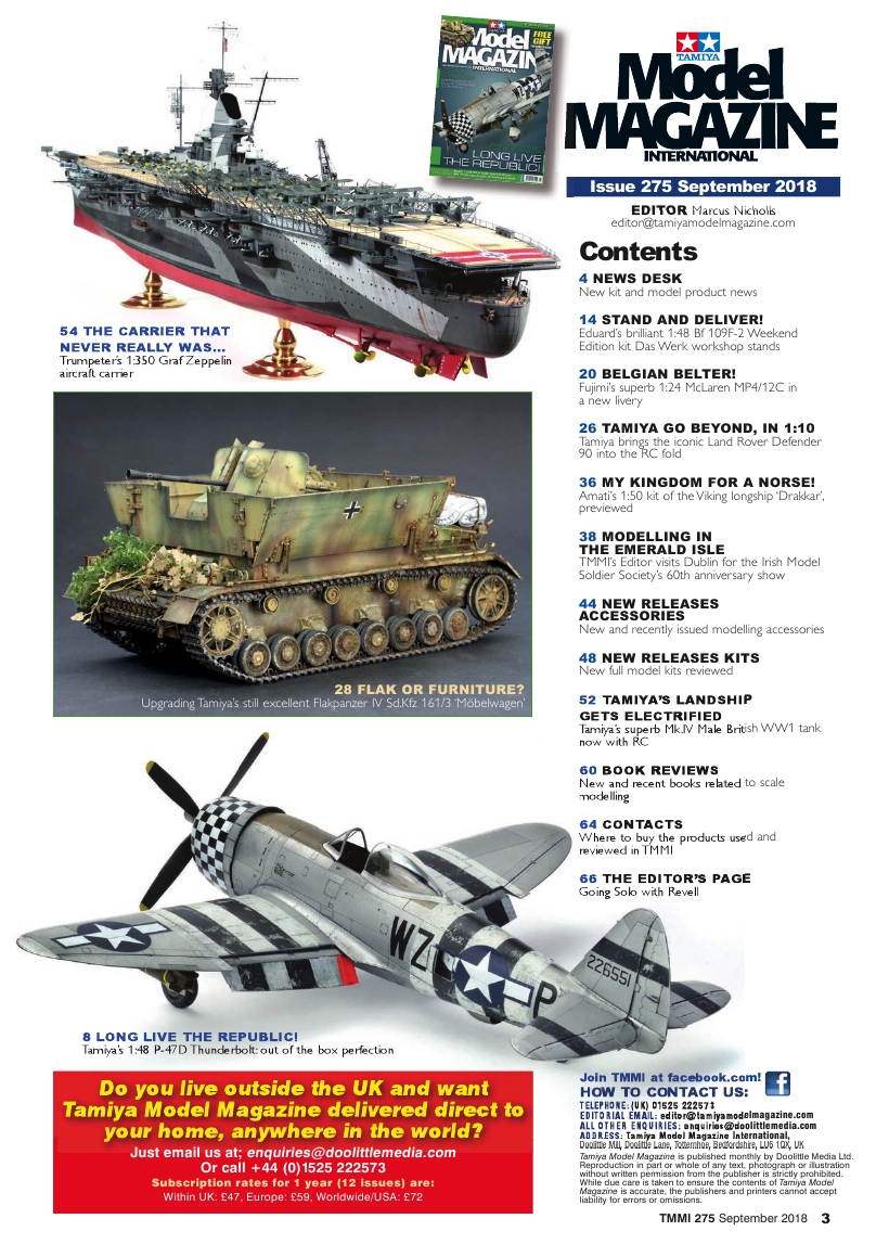 Tamiya Model Magazine 275 (2018-09)